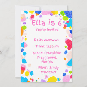 Invitations d'anniversaire