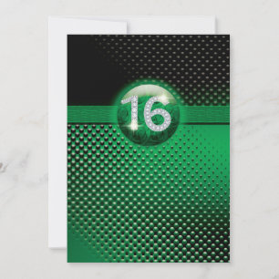 invitations d'anniversaire 16 ans - PERSONNALISER