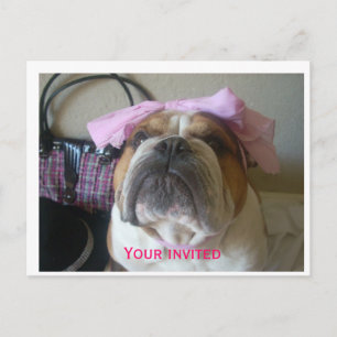 Invitations d'anniversaire cartes postales