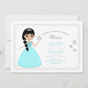 Invitations d'anniversaire de fille