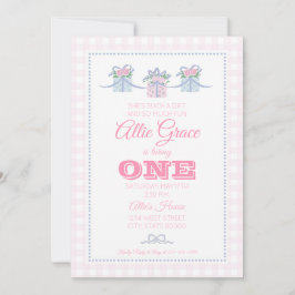 Invitations d'anniversaire de fille - Chaque jour 