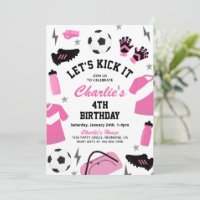 Invitations d'anniversaire de football | Invitatio
