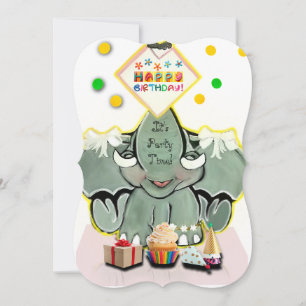 Invitations d'anniversaire de Natosha "C'est l'heu