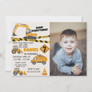 Invitations d'anniversaire do-it-yourself construc