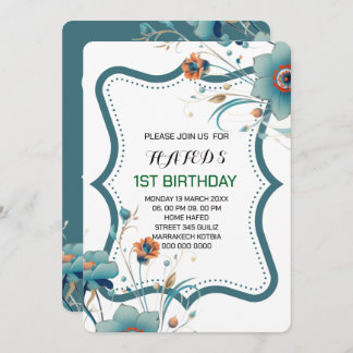 Invitations d'Anniversaire Fairy, , Invitat numéri