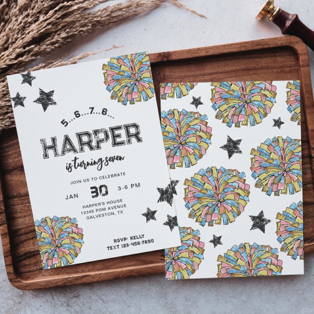 Invitations d'anniversaire | Fête de la joie (Créateur téléchargé)