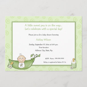 Invitations de baby shower
