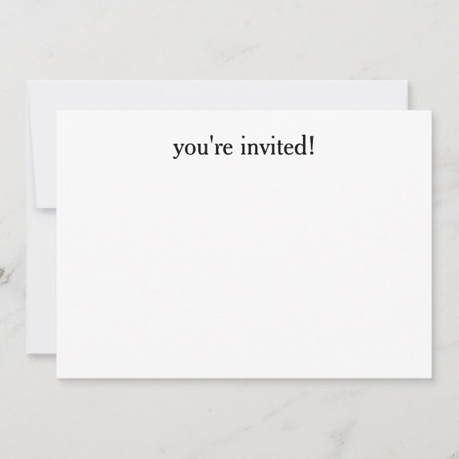 Invitations de baby shower (Devant)