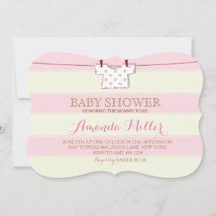 Invitations de Baby showers