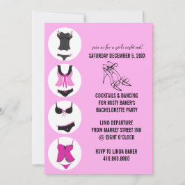 Invitations de Bachelorette Party