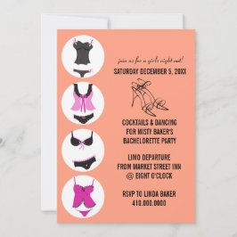 Invitations de Bachelorette Party