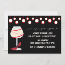 Invitations de Bachelorette Party