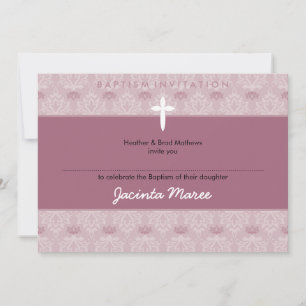 INVITATIONS DE BAPTÊME CHIC :: joli 9aL