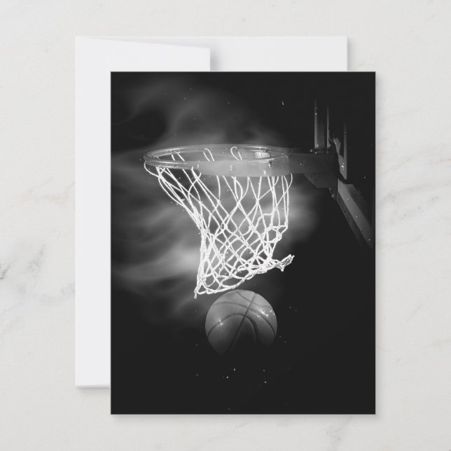 Invitations de Basketball - Invitations de Basketb (Devant)