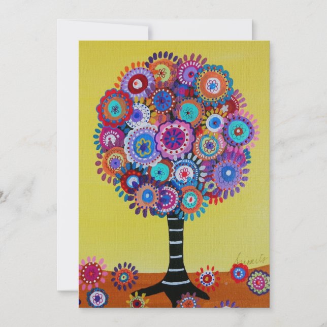 Invitations de Bat mitzvah de barre (Devant)