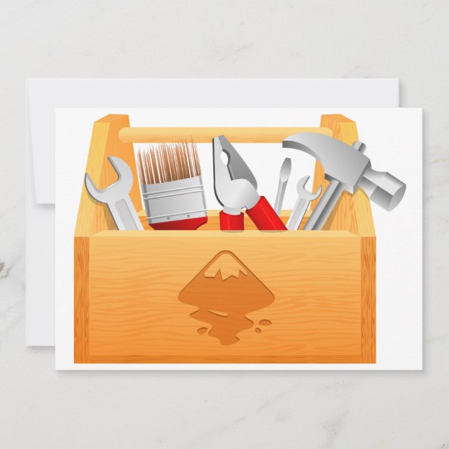 Invitations de boîte à outils (Devant)