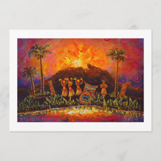 Invitations de CBjork Tiki Luau