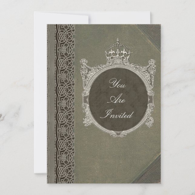 Invitations de couverture médiévale (Devant)