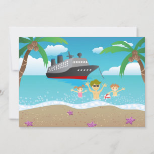 Invitations de croisières sur la plage
