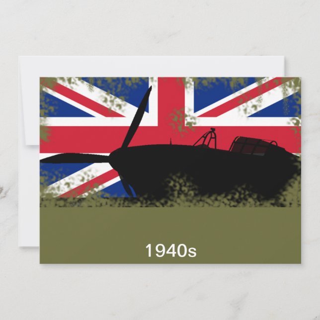 invitations de danse/fête 1940 (Devant)