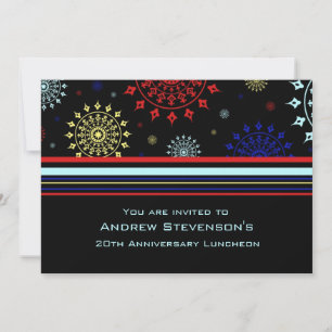 Invitations de déjeuner pour l'anniversaire de l'e