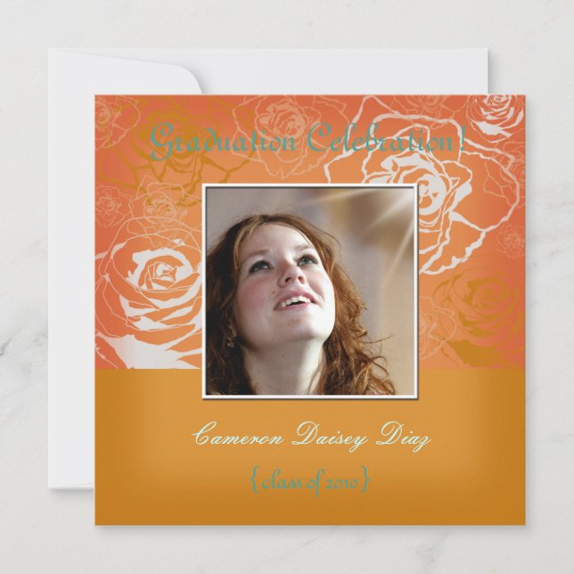 Invitations de diplômes personnalisées (Devant)