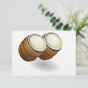 Invitations de Double Bongos