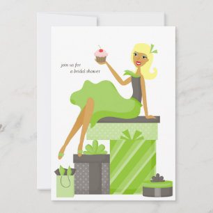 Invitations de douche nuptiale {Blonde Bride}