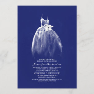 Invitations de douche nuptiale de la marine mariag