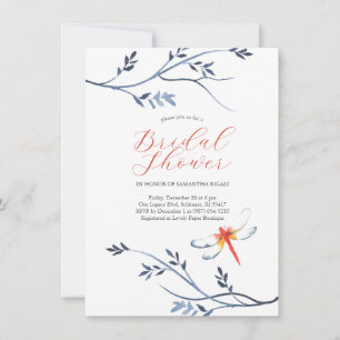 Invitations de douche nuptiale Garden Party