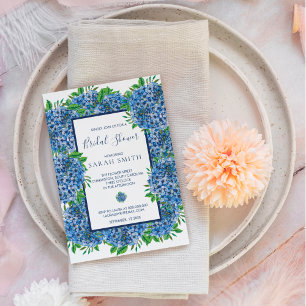 Invitations De Douche Nuptiale Hydrangea Avec Enve