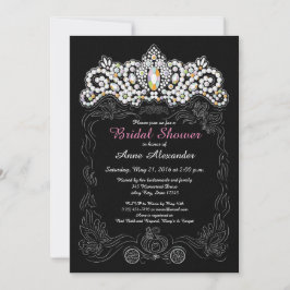 Invitations de douche nuptiale Princess Diamond Ti