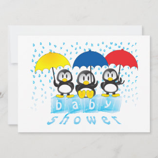 Invitations de douche pour bébé