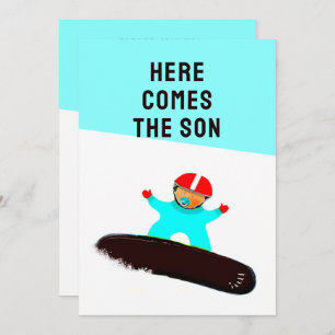 Invitations de douche pour bébé