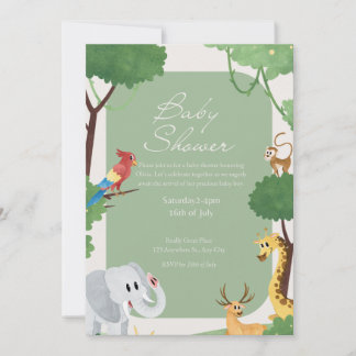 Invitations de douche pour bébé