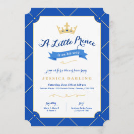 Invitations de douche pour bébé Little Prince | Ro
