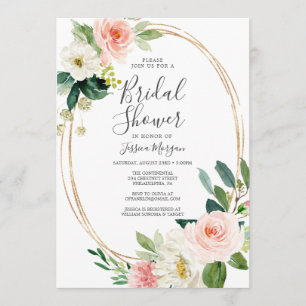 Invitations de douches nuptiales à air comprimé