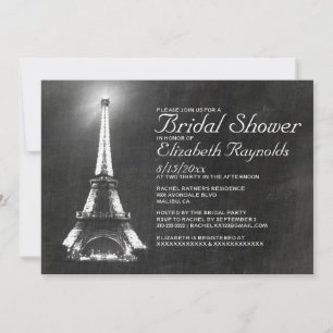 Invitations de douches nuptiales à Paris