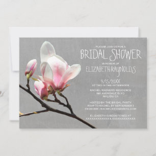 Invitations de douches nuptiales de la branche de