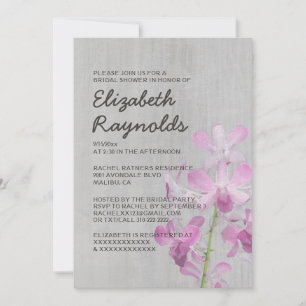 Invitations de douches nuptiales Vintages