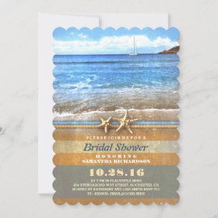 Invitations de douches nuptiales Vintages
