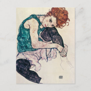Invitations de femmes assises Egon Schiele
