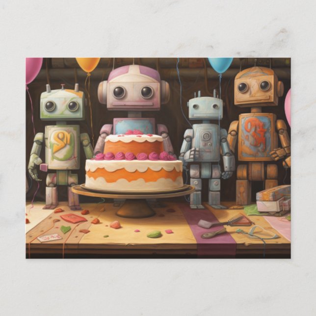 Invitations de fête d'anniversaire amusantes pour  (Devant)