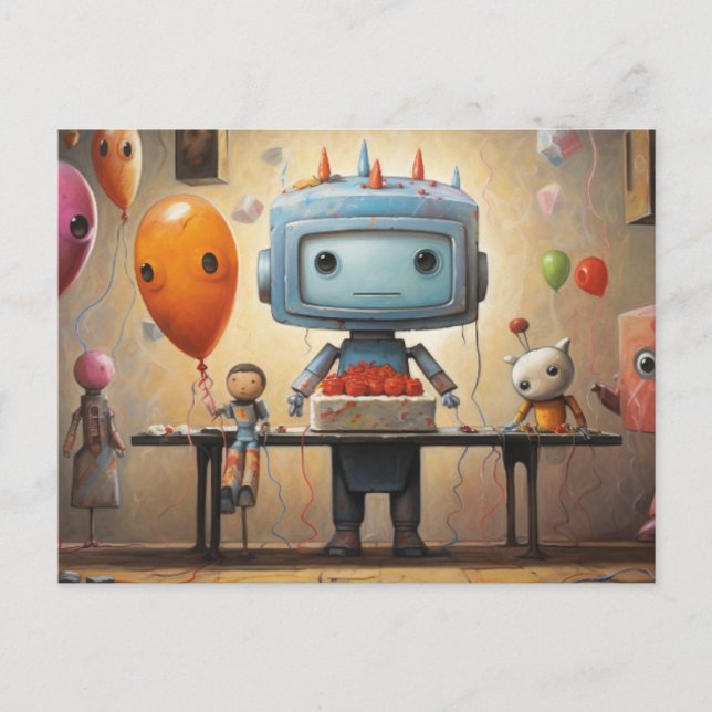 Invitations de fête d'anniversaire amusantes pour  (Devant)