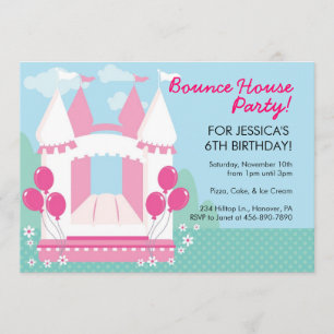 Invitations de fête d'anniversaire de Chambre de