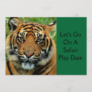 Invitations de fête d'anniversaire de date de jeu