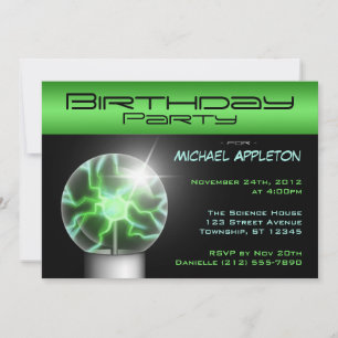 Invitations de fête d'anniversaire de la Balle de 