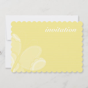 INVITATIONS DE FÊTE D'ANNIVERSAIRE : : papillon