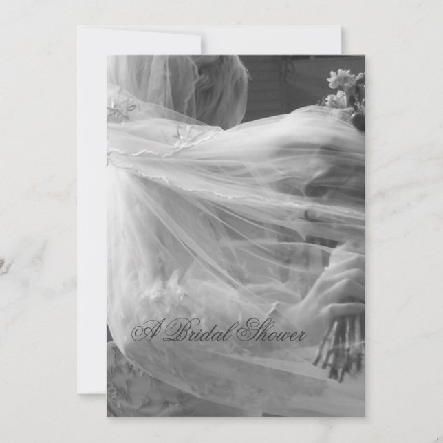 Invitations de Fête de la mariée [5 x 7] (Devant)