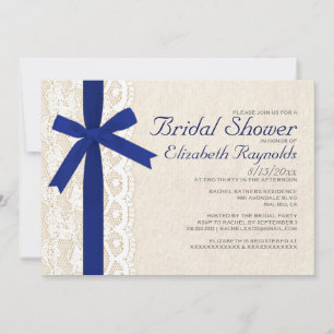 Invitations de Fête de la mariée d'arc et de